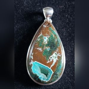 Rare Chrysocolla Pendant